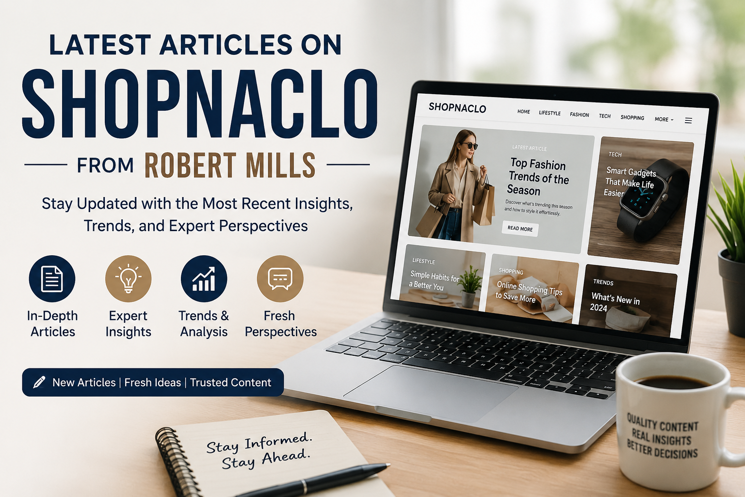 Latest Articles on Shopnaclo From Robert Mills Trends, Insights, and Expert Analysis