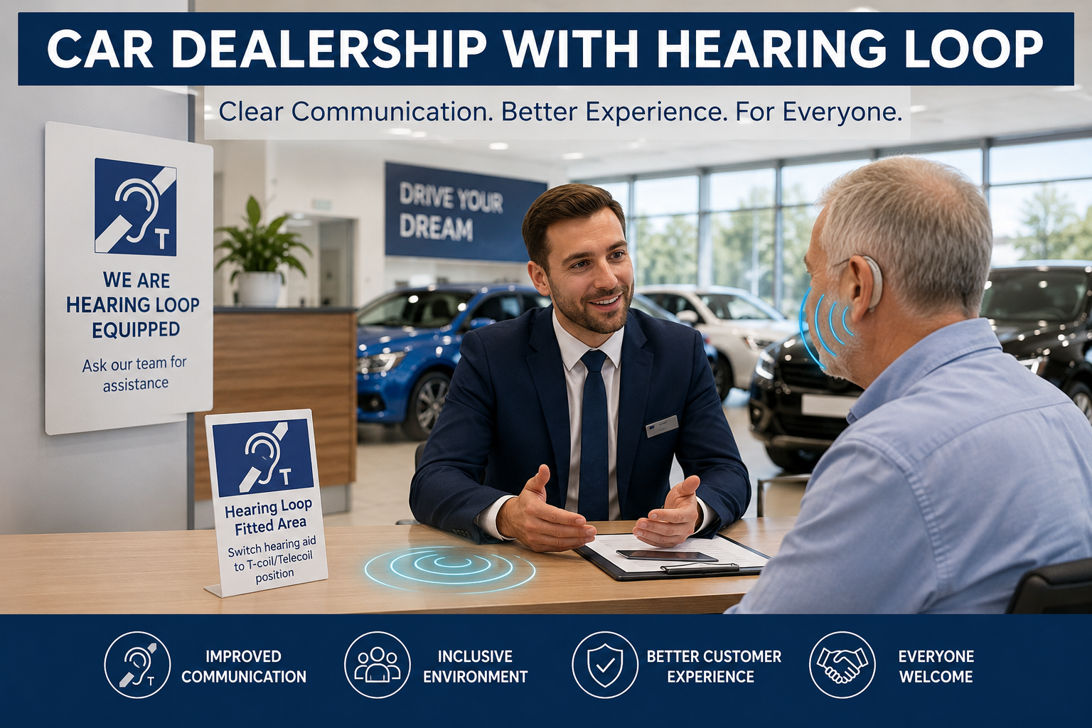 Car Dealership With Hearing Loop