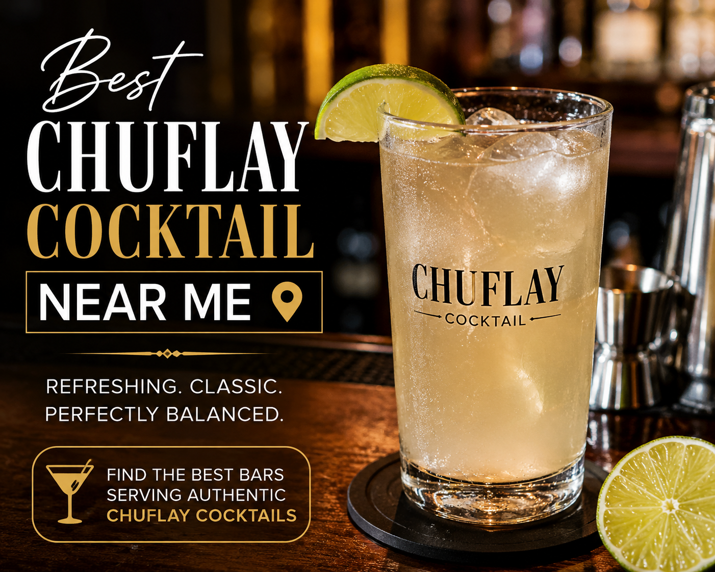 Best Chuflay Cocktail Near Me