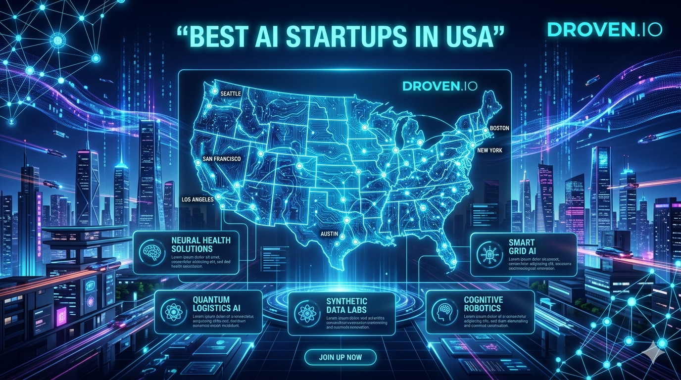 droven.io best ai startups in usa A Comprehensive Guide to the Leading AI Innovation Ecosystem
