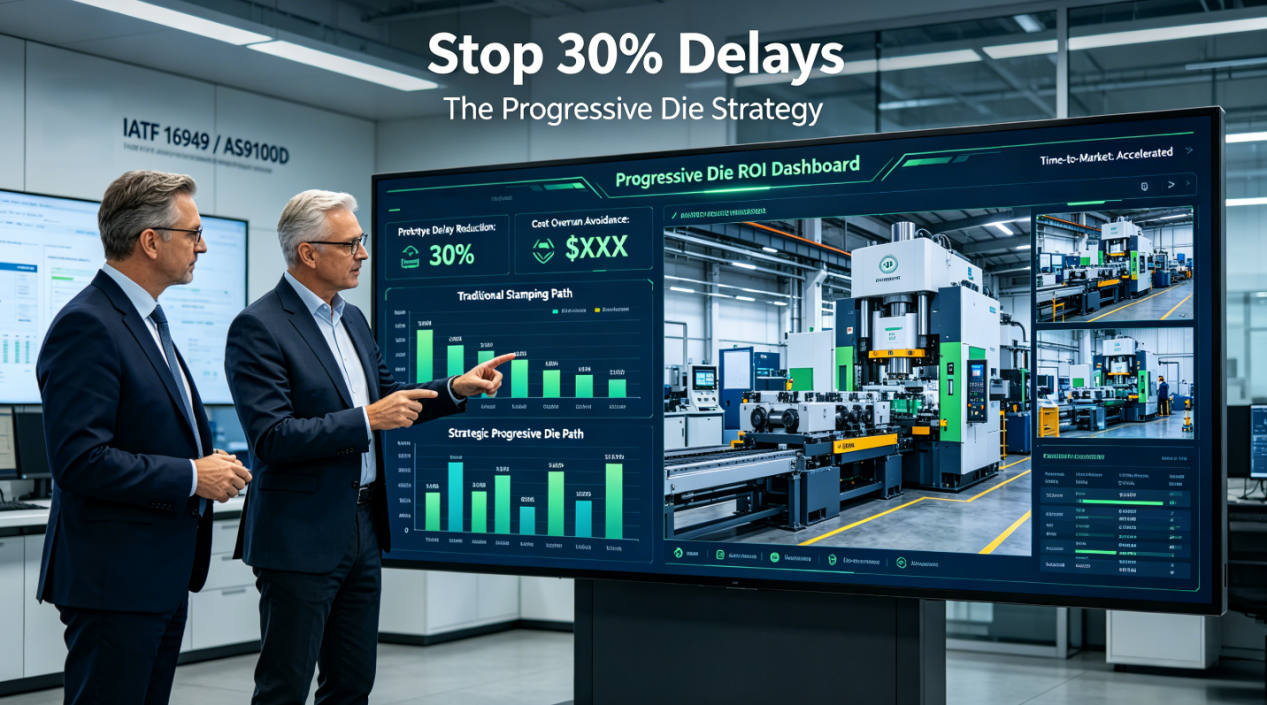 How to Eliminate 30% of Prototype Delays and Cost Overnuns with Strategic Progressive Die Planning